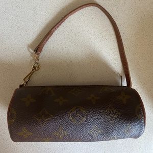 LOUIS VUITTON Monogram Mini Papillon Pochette with certificate of authenticity